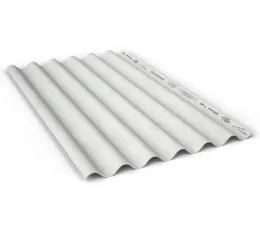 Telha Ondulada 6mm 244 X 110 cm Fibrocimento Brasilit